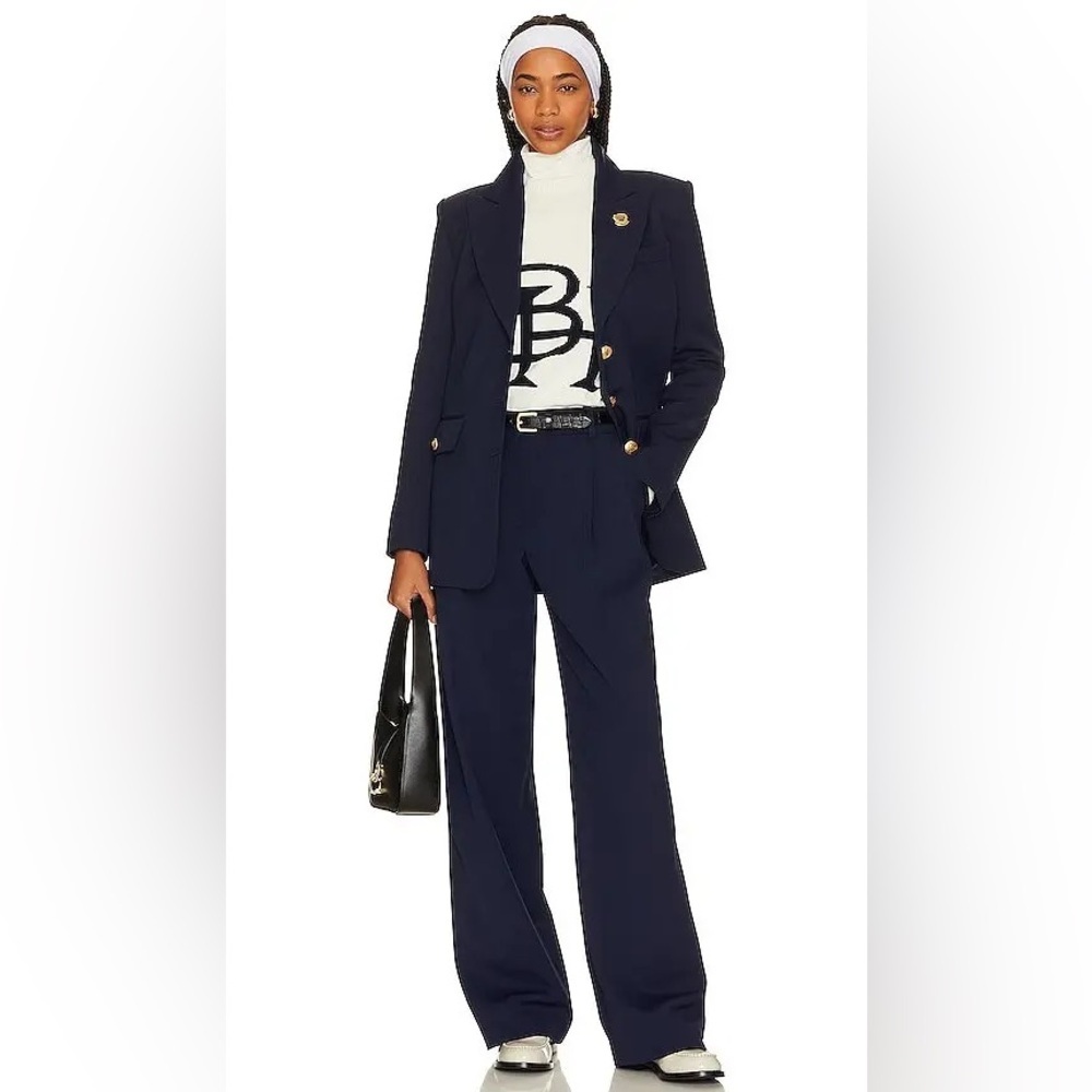 Beverly Hills x revolve Navy Blue Blazer with  trousers